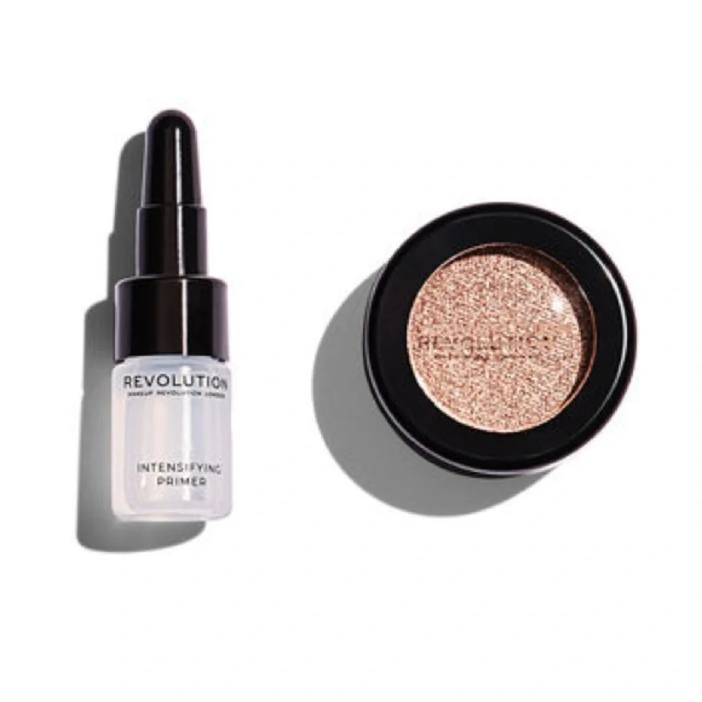 Revolution Flawless Foils Eyeshadow Set of 2 -Rebound